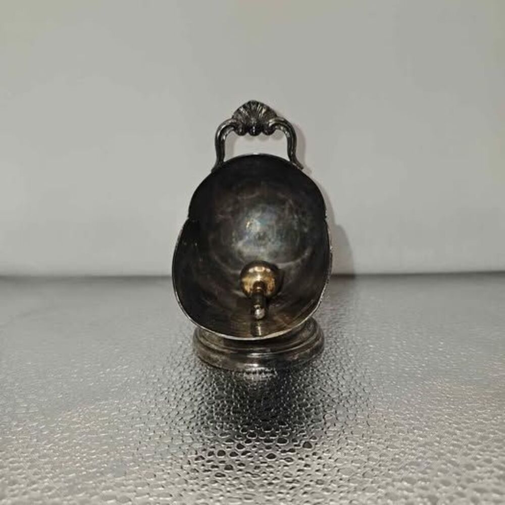 Vintage Winchester brand Silver-Plated Sugar Scuttle with Scoop